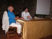 Giuliano Borgianelli e Carlo Cola
relatori al Simposio di Tuscania
(6151 bytes)